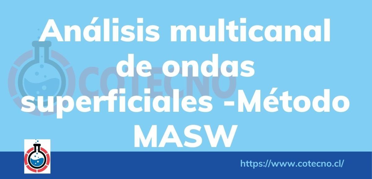 Análisis multicanal de ondas superficiales -Método MASW
