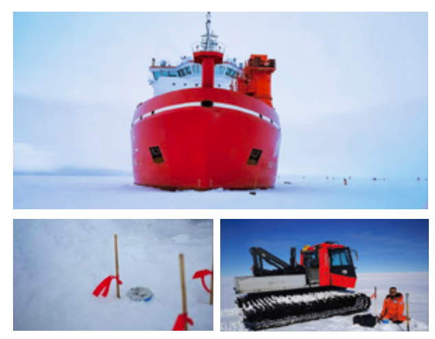 Imágenes de matriz de escritorio lineal densa para sondear la capa de hielo y la superestructura de la corteza terrestre de las colinas Rathman, bahía Prydz, Antártida oriental