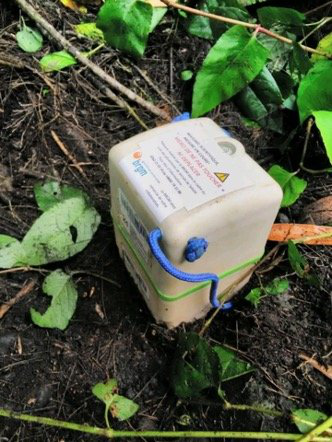 SmartSolo utilizado para el proyecto de monitoreo de deslizamientos de tierra por parte del BRGM