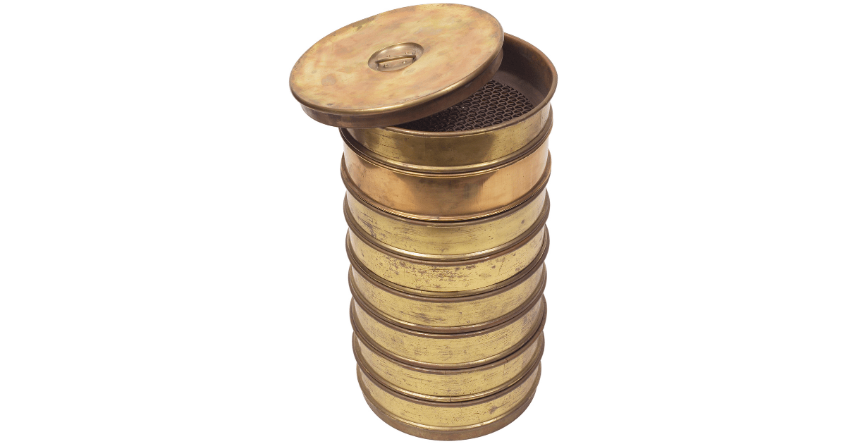 15 equipos de tamizado vibratorio