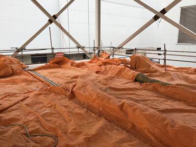 Protección del hormigón en climas fríos