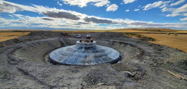Ensayos no destructivos de la cimentación de aerogeneradores