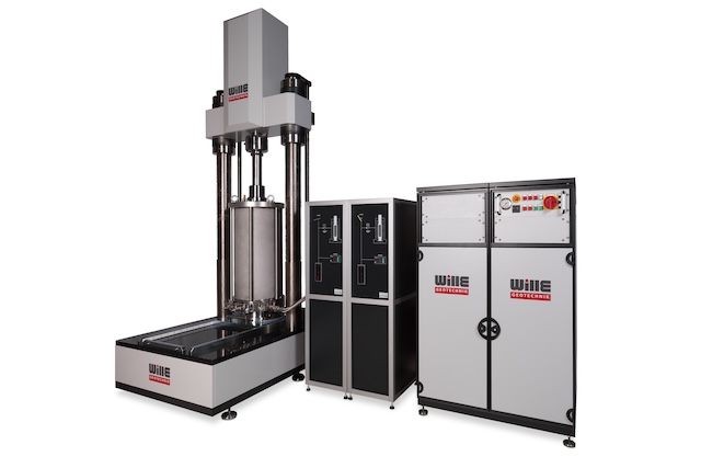 Sistema de prueba triaxial dinámica de gran diámetro - 3