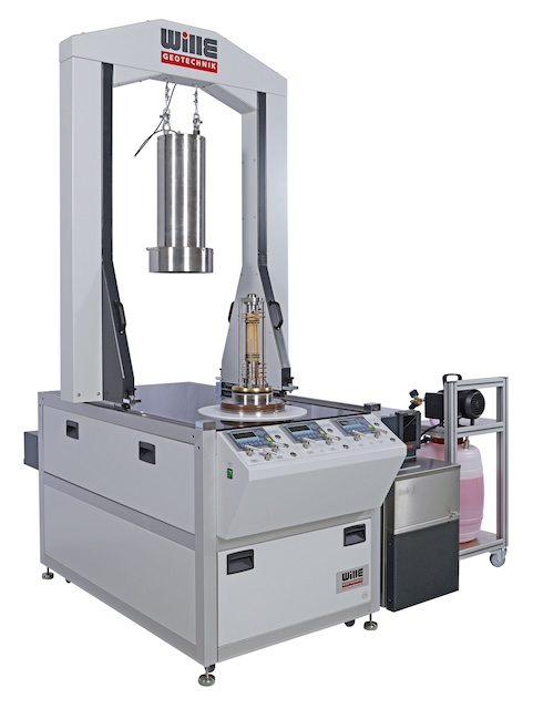 Aparato triaxial ambiental controlado por temperatura - 2