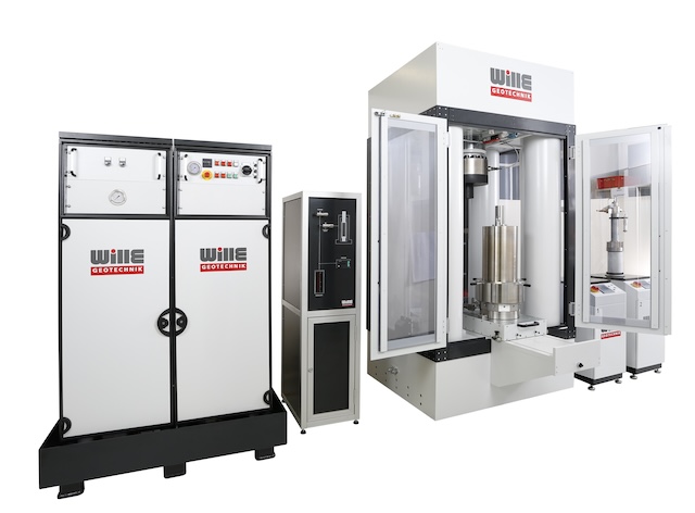 Alta presión - Sistema triaxial de roca a alta temperatura - 2