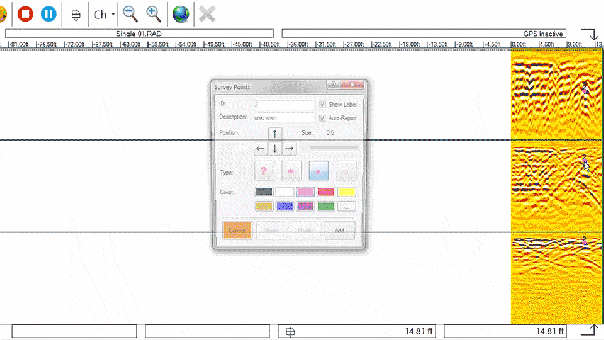 Software Radar Studio para postproceso GPR imagen 5