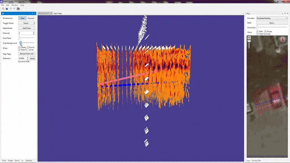 Software Radar Studio para postproceso GPR imagen 6
