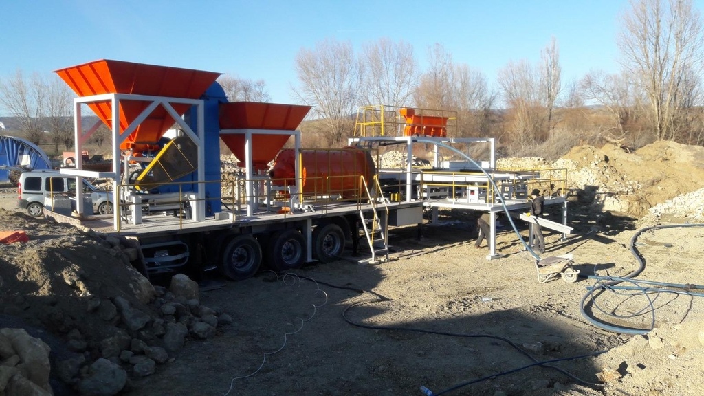 Planta movil de enriquecimiento de mineral Onurmaksan imagen 2