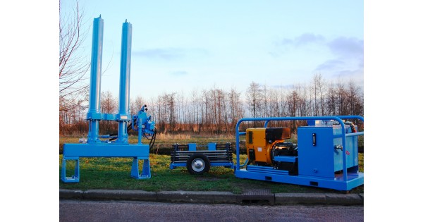 Penetrómetro estático de 200kN en el chasis FOX200 imagen 6