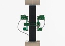 composite tensile specimen with averaging extensometer-Model 3442AVG