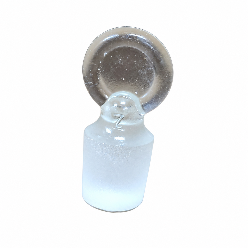Tapón de vidrio esmerilado