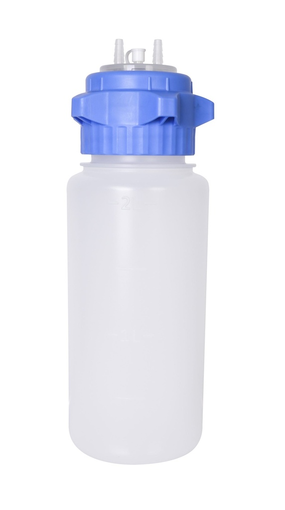 Botella PP 2000 mL - conexiones