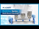 Sistema de filtración de múltiples ramas MultiVac 601 – MB – A - video: Manifold Multidireccional Multivac