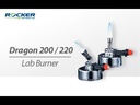 Mechero de laboratorio Dragon 220 - video: Mechero Dragon 200/220