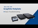 Placa calefactora de grafito Mars 320 - video: Mars 320/430 Graphite Hotplate - Basic Troubleshooting (en inglés)