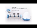 Sistema de filtración de múltiples ramas MultiVac 310 – MS – T - video: MultiVac Vacuum Manifold - Quick Start Guide (en inglés)