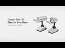 Esterilizador eléctrico Dragon 320 - video: Dragon 300 320 Electric Sterilizer - Quick Start Guide (en inglés)