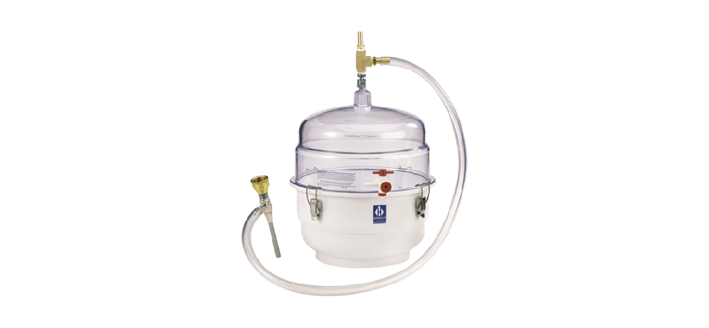 Juego de picnometro de vacio, gran capacidad