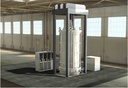 Sistema de prueba triaxial de ultra gran escala