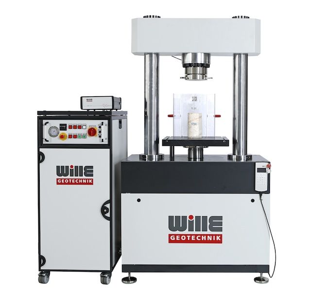 Rock Uniaxial (compresion no confinada) Sistema de prueba
