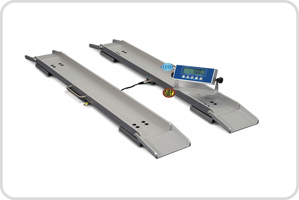 Balanza con escala portable resistente para sillas de ruedas - WP