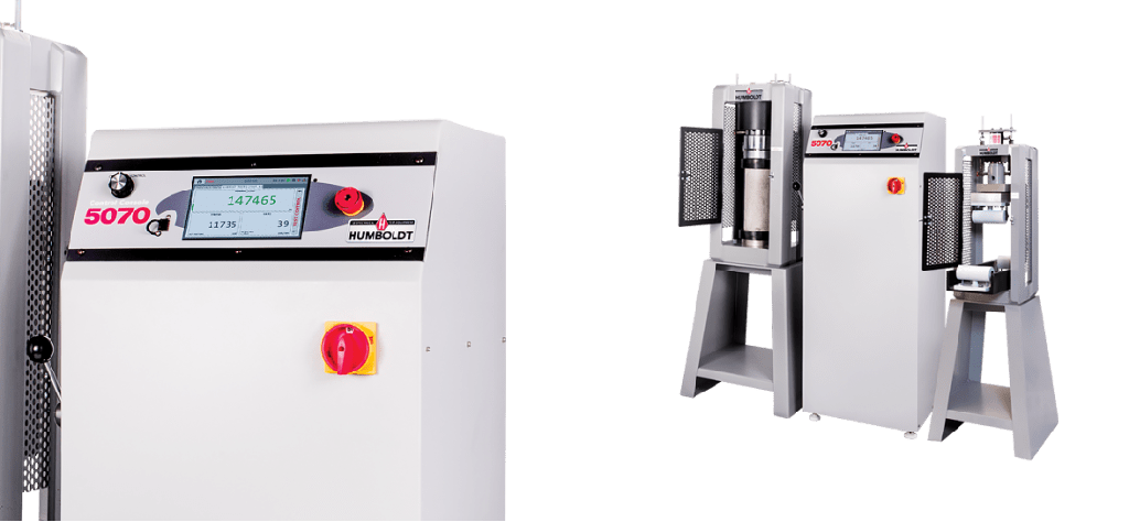 Controlador de consola para marcos de compresion de hormigon -HCM-5070 - WP