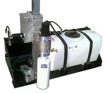 Testiguera hidraulica montado en direccion deslizante - WP