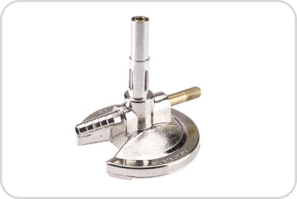 Quemador Micro-Bunsen ajustable con valvula de gas ajustable B-133 - WP
