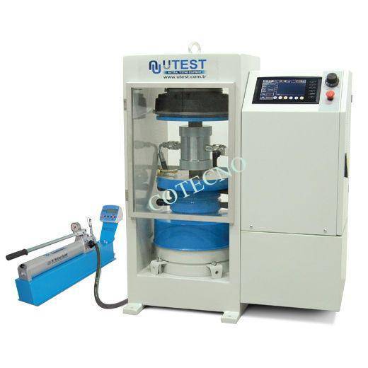 Maquina manual para pruebas uniaxiales y triaxiales - WP