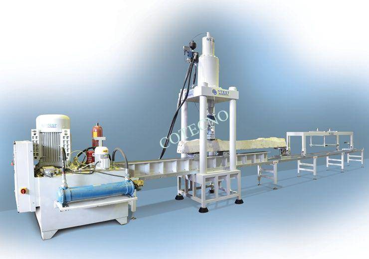 Maquina para pruebas dinamicas de traviesas de concreto para vias ferreas y soportes - WP