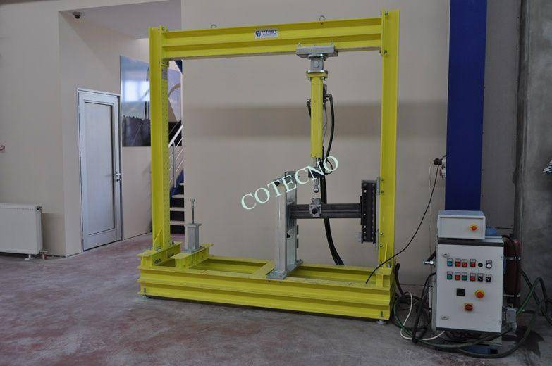 Sistema para pruebas en estanterias de acero - WP