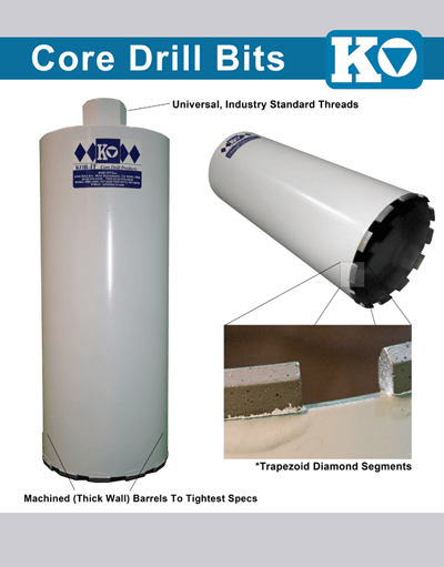 Broca de hormigon contractor serie pro - WP