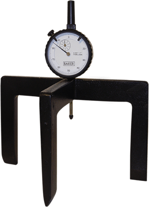 Tripode CON DIAL DE 10X0,01 PARA MEDIR hinchamiento - MARCA cotest - WP