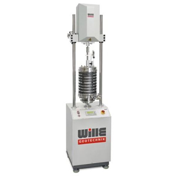 Sistema de prueba triaxial combinado estatico y ciclico electromecanico - WP