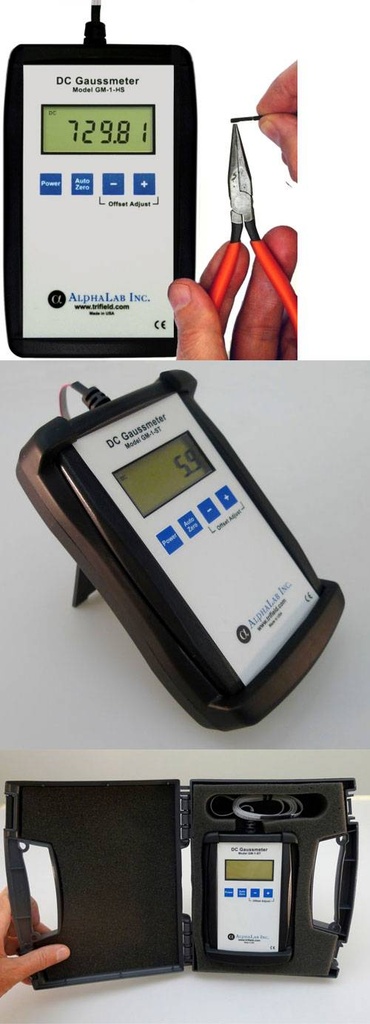 Gaussimetro DC modelo GM1-HS - WP