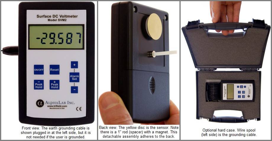 Voltimetro de superficie modelo SVM2 - WP