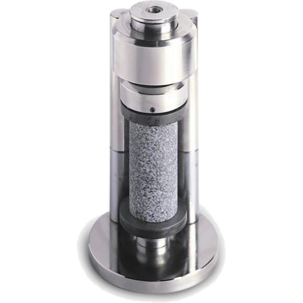 Conjunto de plantilla de compresion para muestras de nucleo de roca - WP