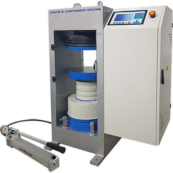 Equipo de prueba triaxial en muestras de roca - WP