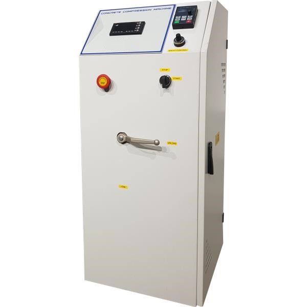 Maquina de prueba de compresion de hormigon semiautomatica - WP