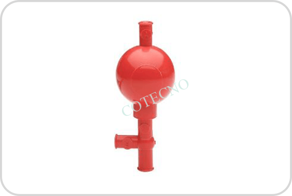 Propipeta de goma roja p. pipetas hasta 10 ml. - WP