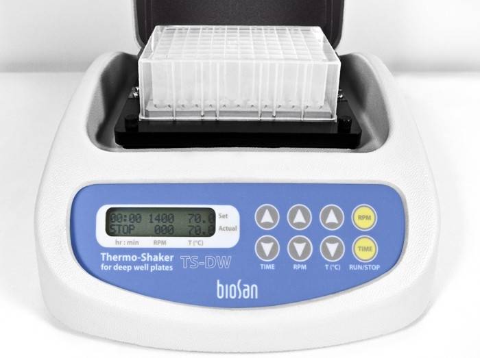 TS-DW, agitador termico para placas de pocillo profundo - WP