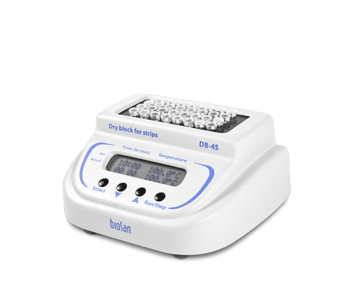 DB-4S, termostato de bloque seco para tiras - WP