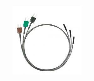 FT / FJ / FK sonda de termopar con cable y soldadura visible - WP