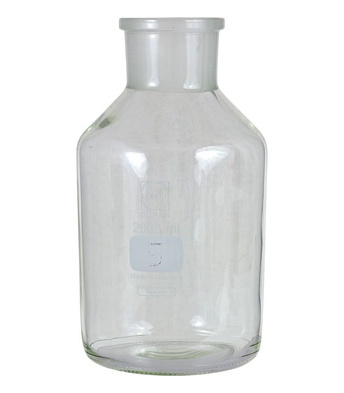 Botella de cristal de picnometro 2000 ml - WP