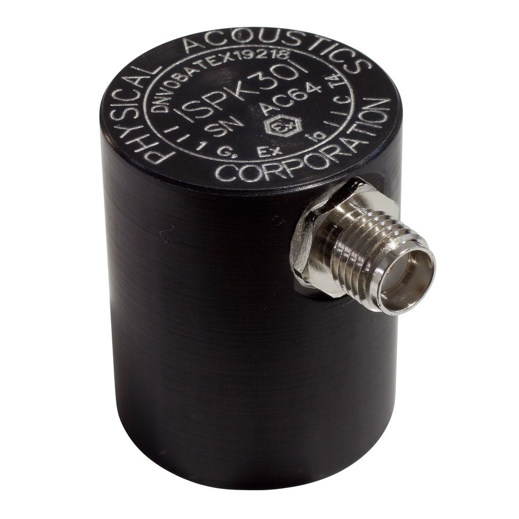 ISPK30I - sensor AE intrinsecamente seguro de 300 khz con preamplificador integral de baja potencia - WP