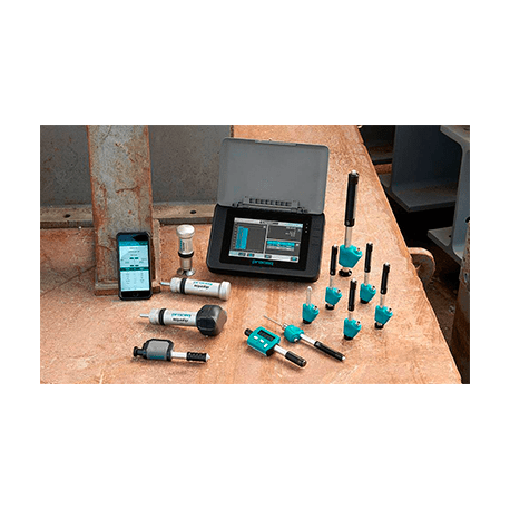 Dispositivos de ensayo de dureza de metal portatiles equotip® leeb, rockwell y UCI - WP