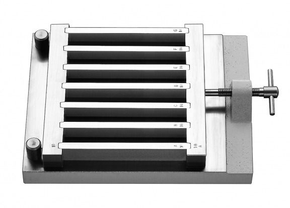 Molde de seis bandas de 20 x 20 x 160 mm, placas de niquel - WP