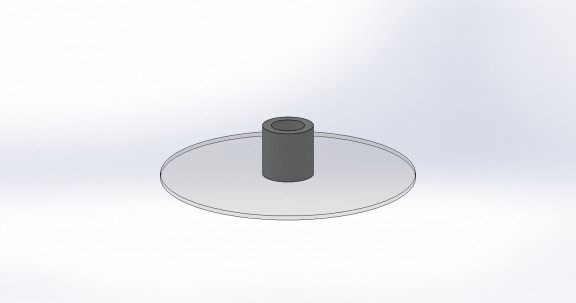 Acc. en forma cilindrica para EN 445, plastico - WP