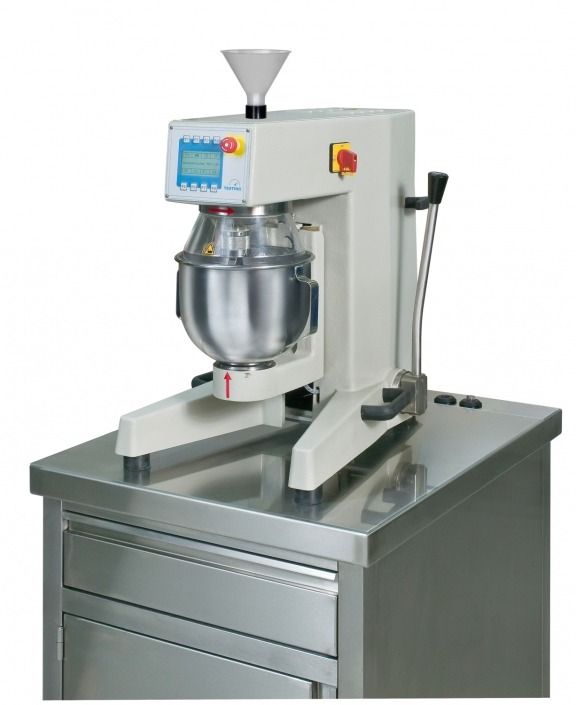 Pruebas de mezclador de mortero, 5 l, EN - WP