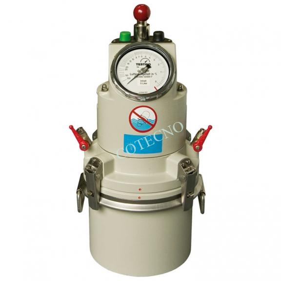 Pruebas de medidor de arrastre de aire 5 l - WP